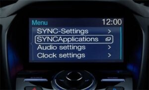 Ford SYNC1 Screen