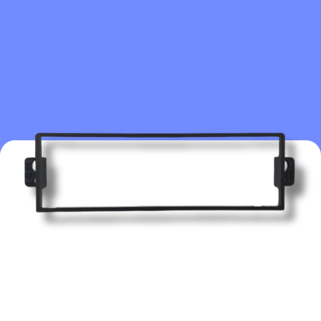 Daewoo and Chevrolet Kalos (03-08) Single DIN car radio fascia adapter panel (MATT BLACK) - Image 5