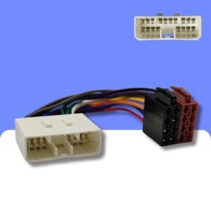 Daewoo and Ssangyong 1997-2014 car radio ISO adapter cable lead