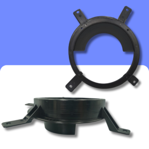 Volvo S60, V70, XC70 (2000-2008) Front Door 165mm speaker adapter panels rings