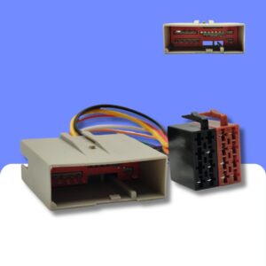 Ford Fiesta, Fusion and Ford USA (03 on) car radio ISO adapter cable lead