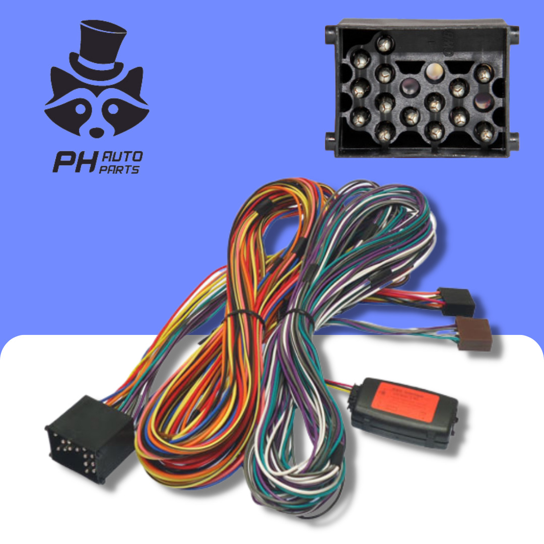 BMW E46 3Series with 17 Round Pin Navigation steering wheel control