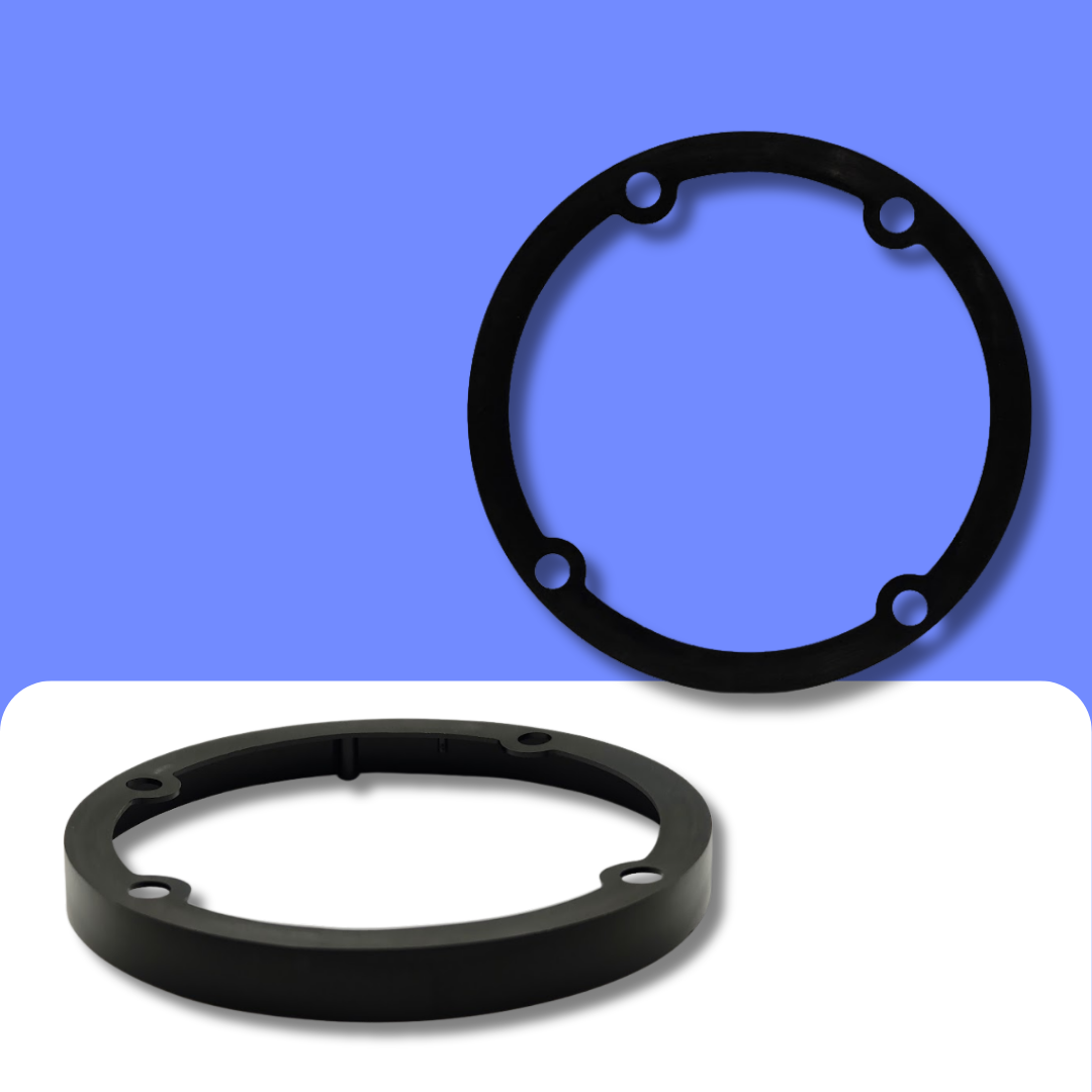 thumbnail interactive-video image 1 of Matte Silver Speaker Trim Rings For Mercedes Metris / Vito (2014-2023) – Set Of 4 1 of 2