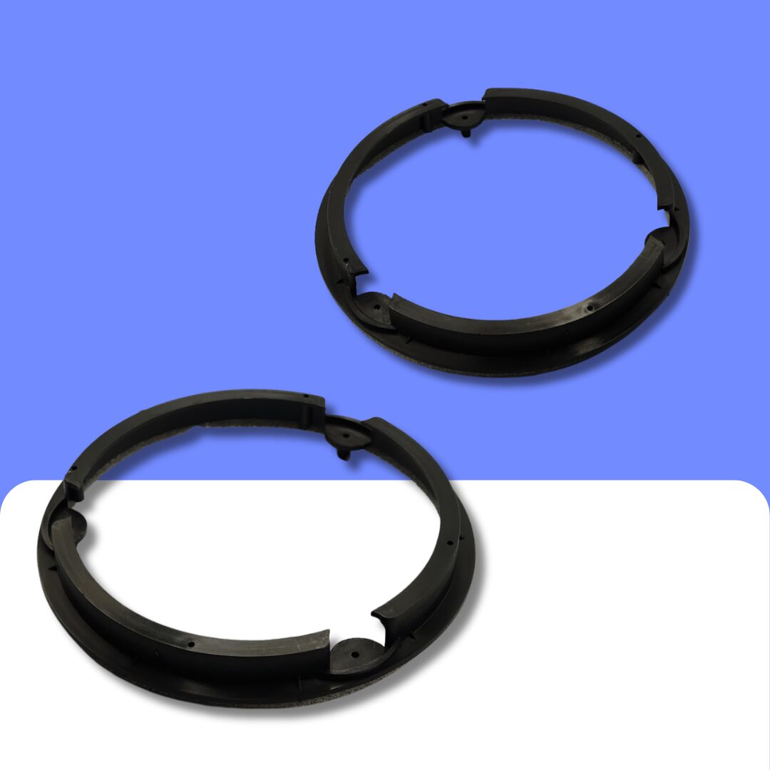 thumbnail image 2 of 6.5 Inch (165mm) Front Door Speaker Spacer Rings / Adaptors – For Ford Escort 1995-2001 2 of 5