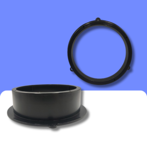 Audi A4 (B8, B9) A5 (8T) A6 (C7) Q5 Q3 Rear 165mm speaker adapter panels rings