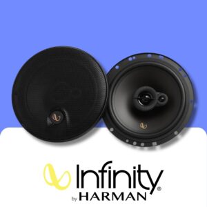 Infinity Alpha 603M 165mm (6.5") 480w 3 Way Coaxial speakers (PAIR)
