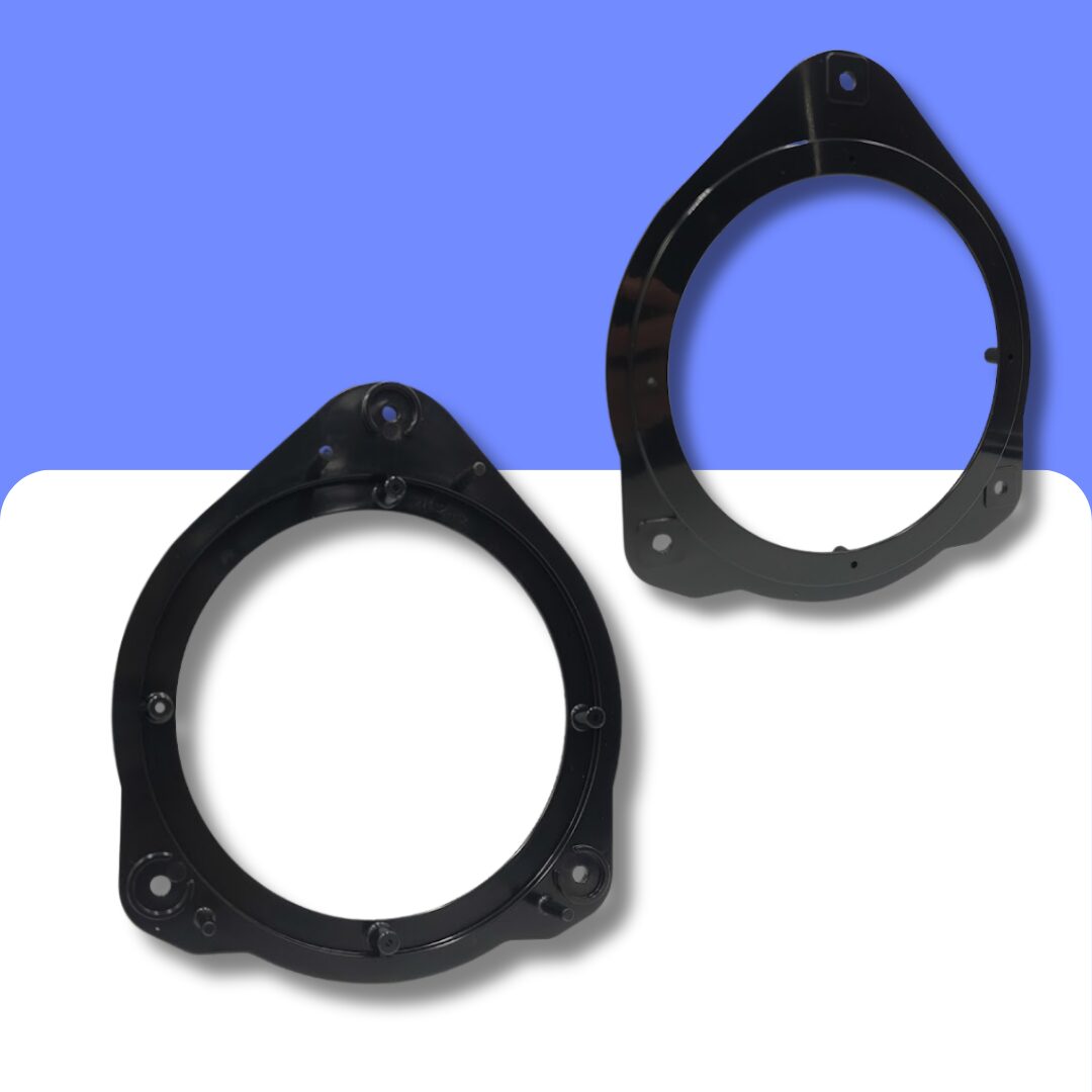 Audi A1 (8X GB), A5 (8T, F5) 2010-2022 165mm rear quarter speaker adapter panels rings - Image 2