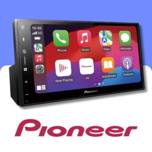 Pioneer SPH-DA77DAB Wireless Apple CarPlay Android Auto Double DIN car radio head unit Bluetooth, DAB
