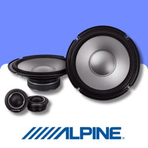 Alpine S2-S80C 200mm (8inch) 260W Component Speakers