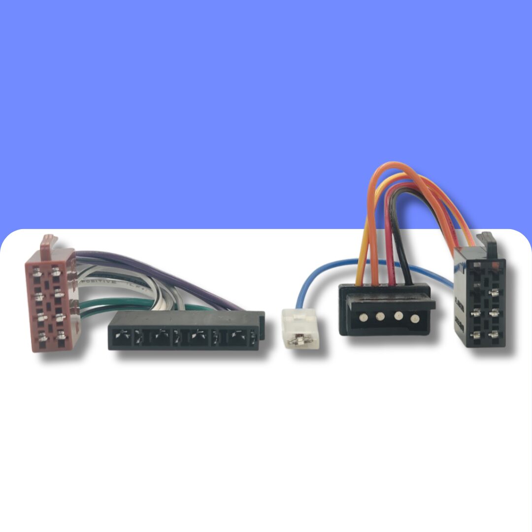 Mercedes Pre-1993 4pin DIN car radio ISO adapter cable lead - Image 4