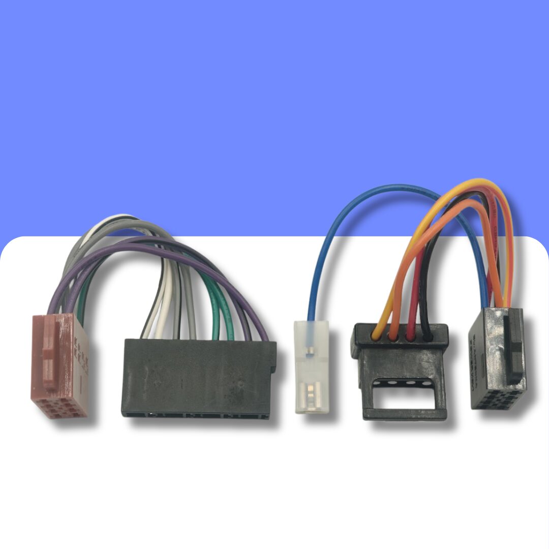 Mercedes Pre-1993 4pin DIN car radio ISO adapter cable lead - Image 3