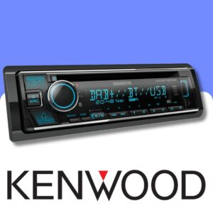 Kenwood KDC-BT760DAB Single DIN car radio head unit with DAB/DAB+ Bluetooth, USB and CD Player
