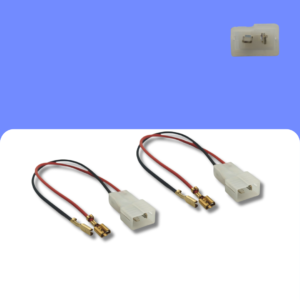 Fiat, Alfa Romeo, Vauxhall, Opel, Maserati Tweeter Adapter Cables Leads (Pair)