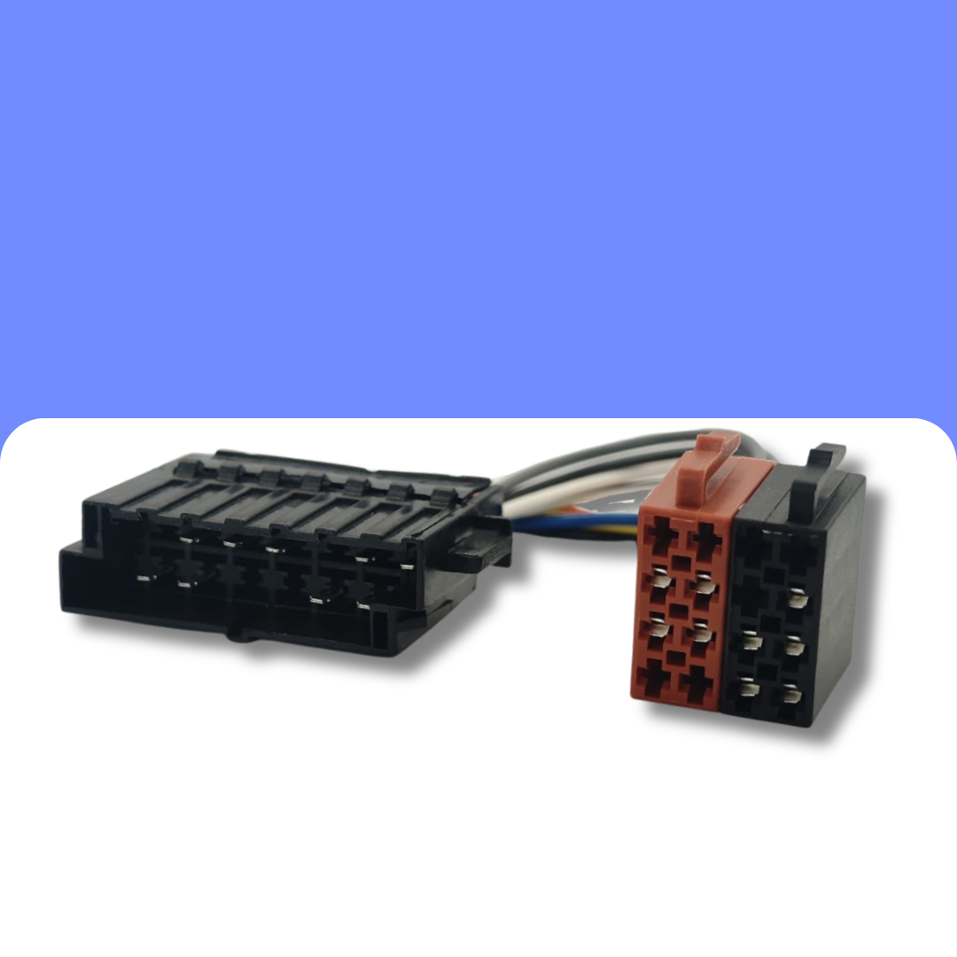 Volvo 740, 760, 440, 460, 480 with 2 speakers ISO cable - Image 2