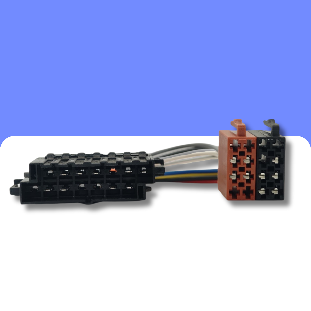 Volvo 740, 760, 440, 460, 480 with 2 speakers ISO cable - Image 3