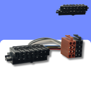 Volvo 740, 760, 440, 460, 480 with 2 speakers ISO cable