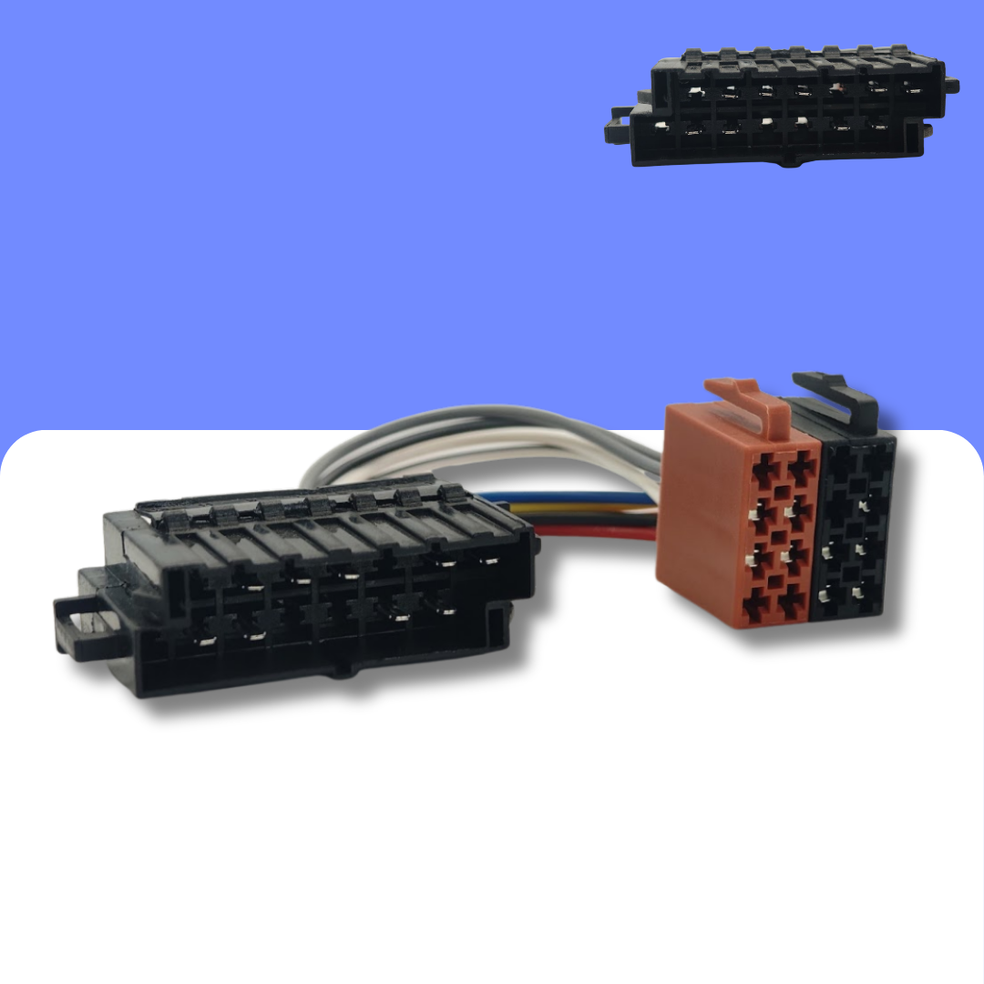Volvo 740, 760, 440, 460, 480 with 2 speakers ISO cable