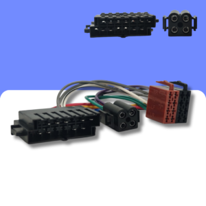 Volvo 440, 460, 480 with 4 speakers ISO cable