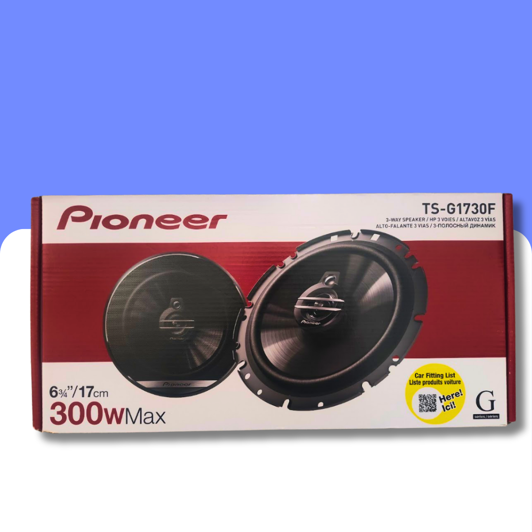 Pioneer TS-G1730F 170mm (6.5") 3-Way Coaxial speakers (PAIR) - Image 6