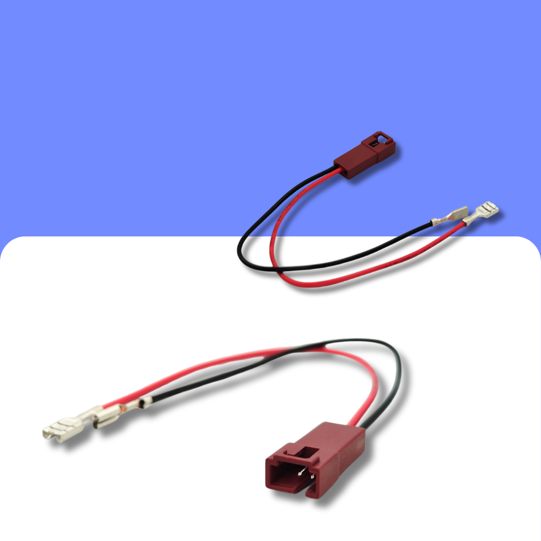 Fiat, Alfa Romeo, Lancia Tweeter Adapter Cables Leads (Pair) - Image 2