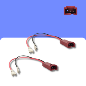 Fiat, Alfa Romeo, Lancia Tweeter Adapter Cables Leads (Pair)